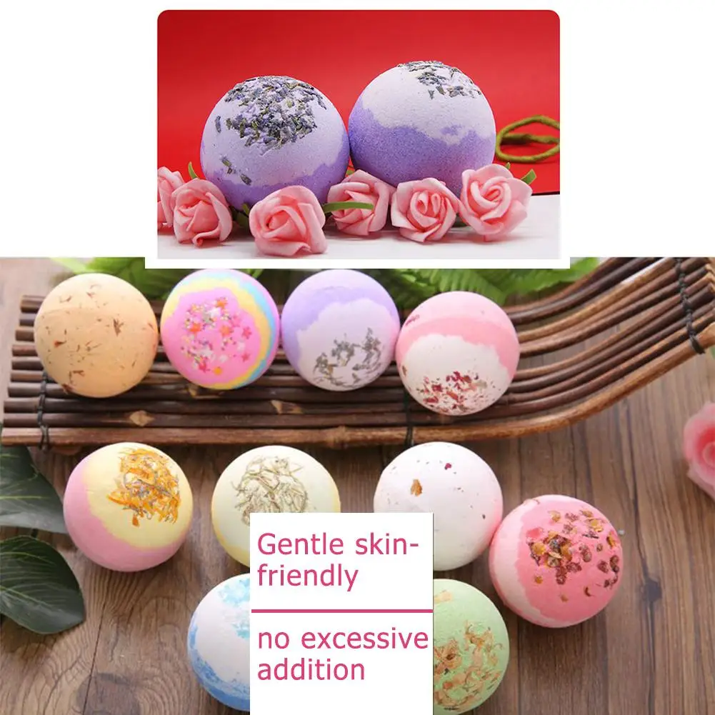 Цветочный увлажняющий флакон с пузырьками бомбой для ванны эфирное масло спа
