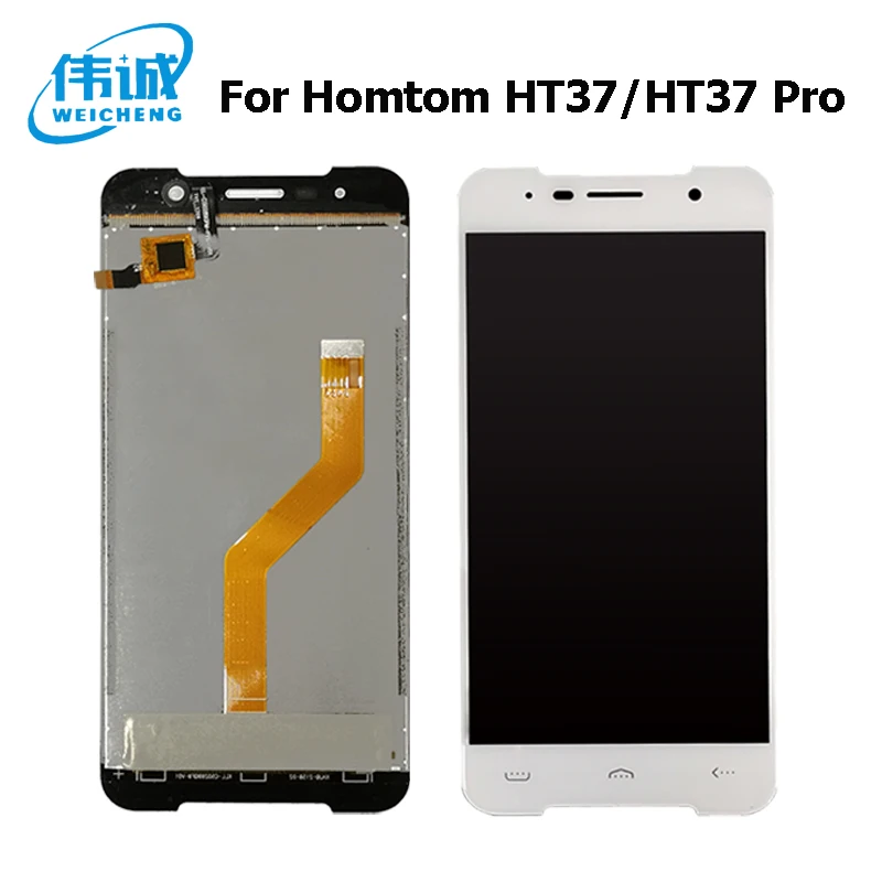 Для Homtom Ht37 ЖК-дисплей Дисплей и тп кодирующий преобразователь сенсорного экрана