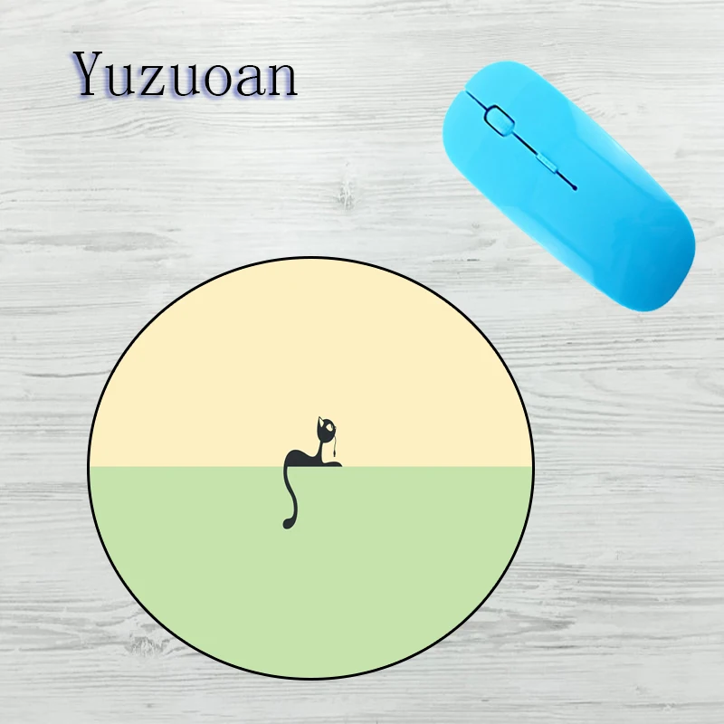 Yuzuoan абстрактная иллюстрация Коврик для мыши офисный домашний резиновый коврик