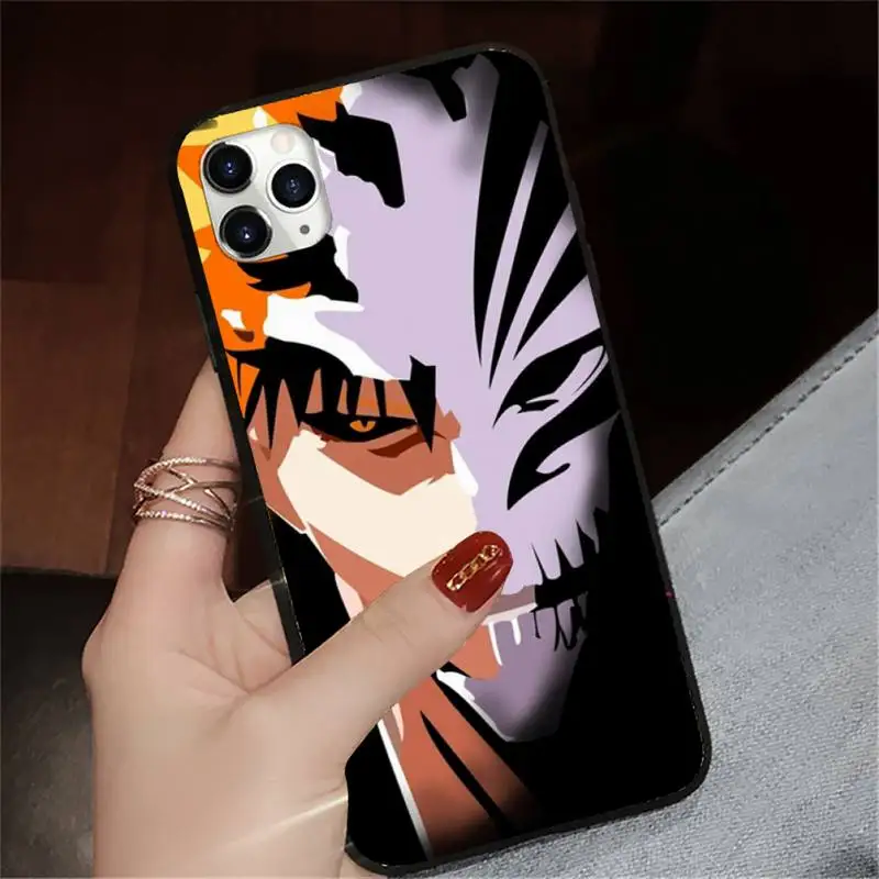 

Bleach Ulquiorra Japan anime Phone Case for iPhone 11 12 mini pro XS MAX 8 7 6 6S Plus X 5S SE 2020 XR
