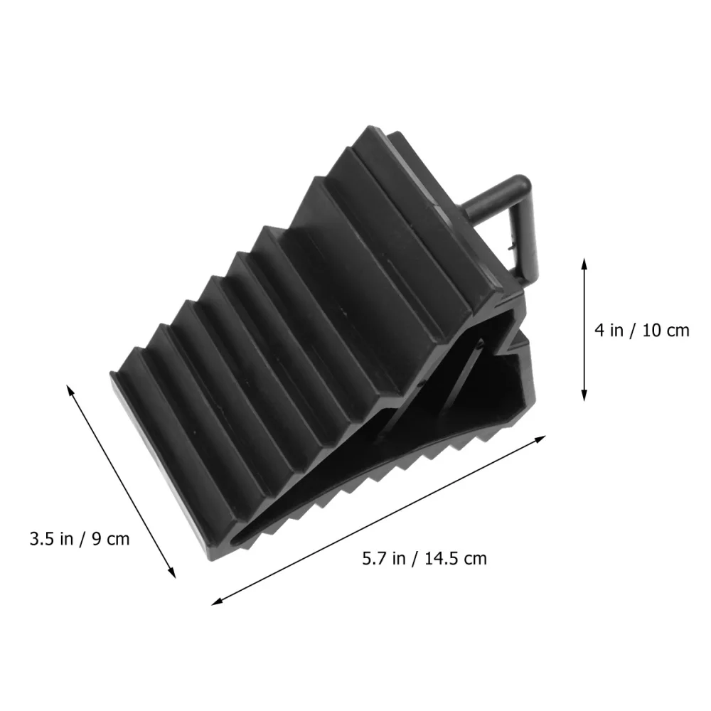 

2pcs Universal Black Car Styling Stop Control Tire Triangle Pad Anti Silp Tools for Car Truck