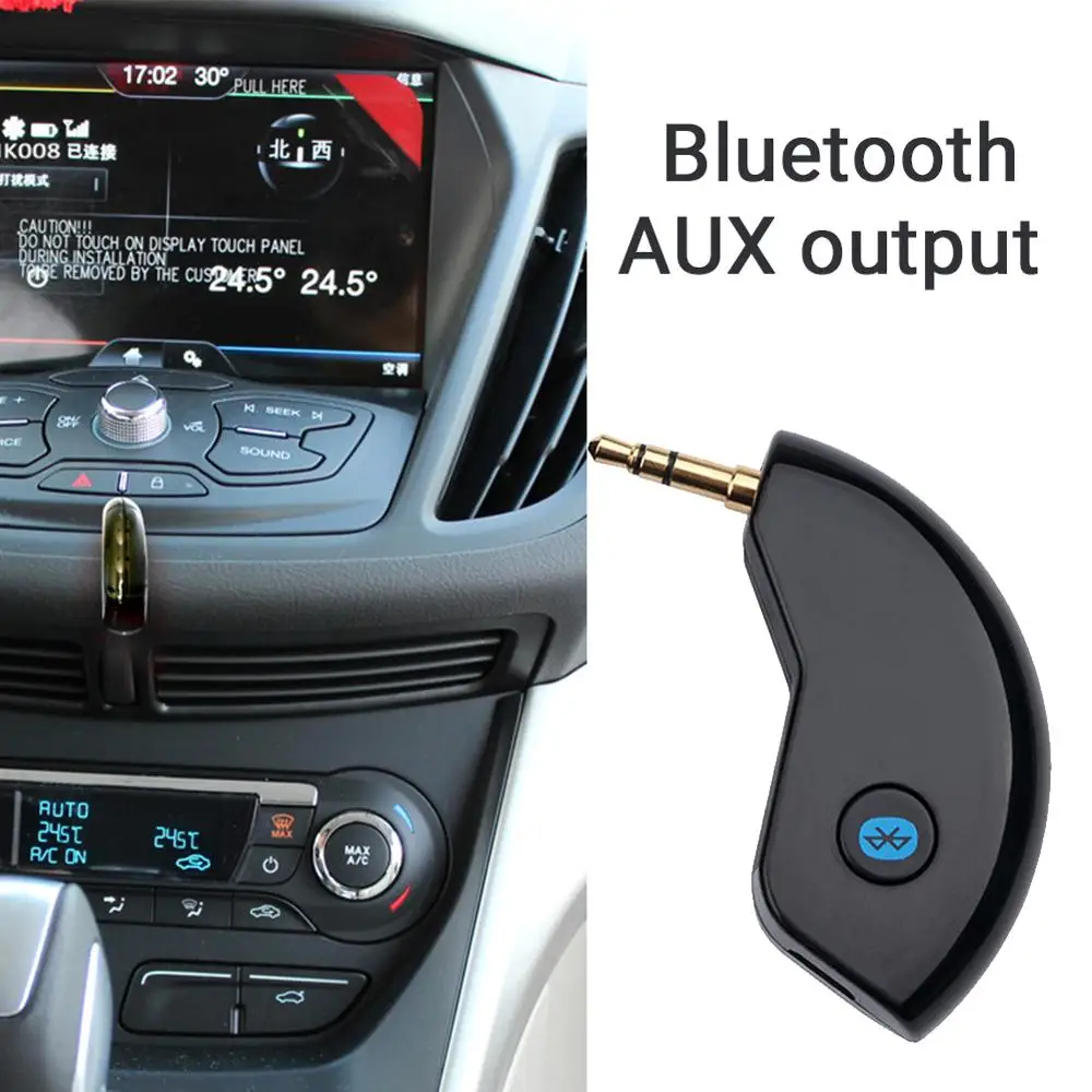 BC20 Bluetooth приемник музыкальный плеер Hands free BT к Aux адаптеру автомобильный аудио