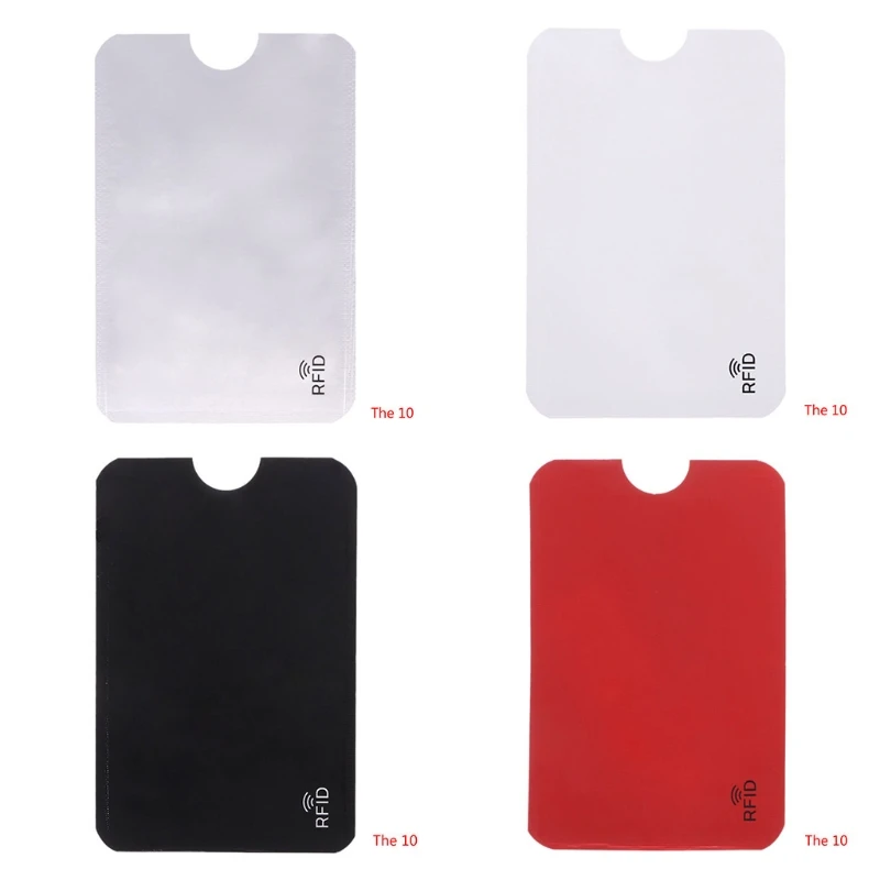 10 шт. защитная пленка для кредитных карт|Держатели карт и пропусков| |