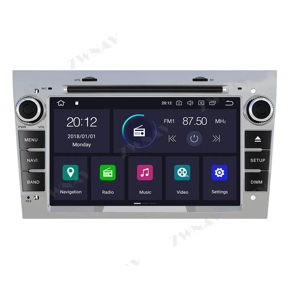DVD-плеер Android 10 0 GPS Navi для opel Vauxhall Astra H G J Vectra Antara Zafir автомагнитола мультимедийный