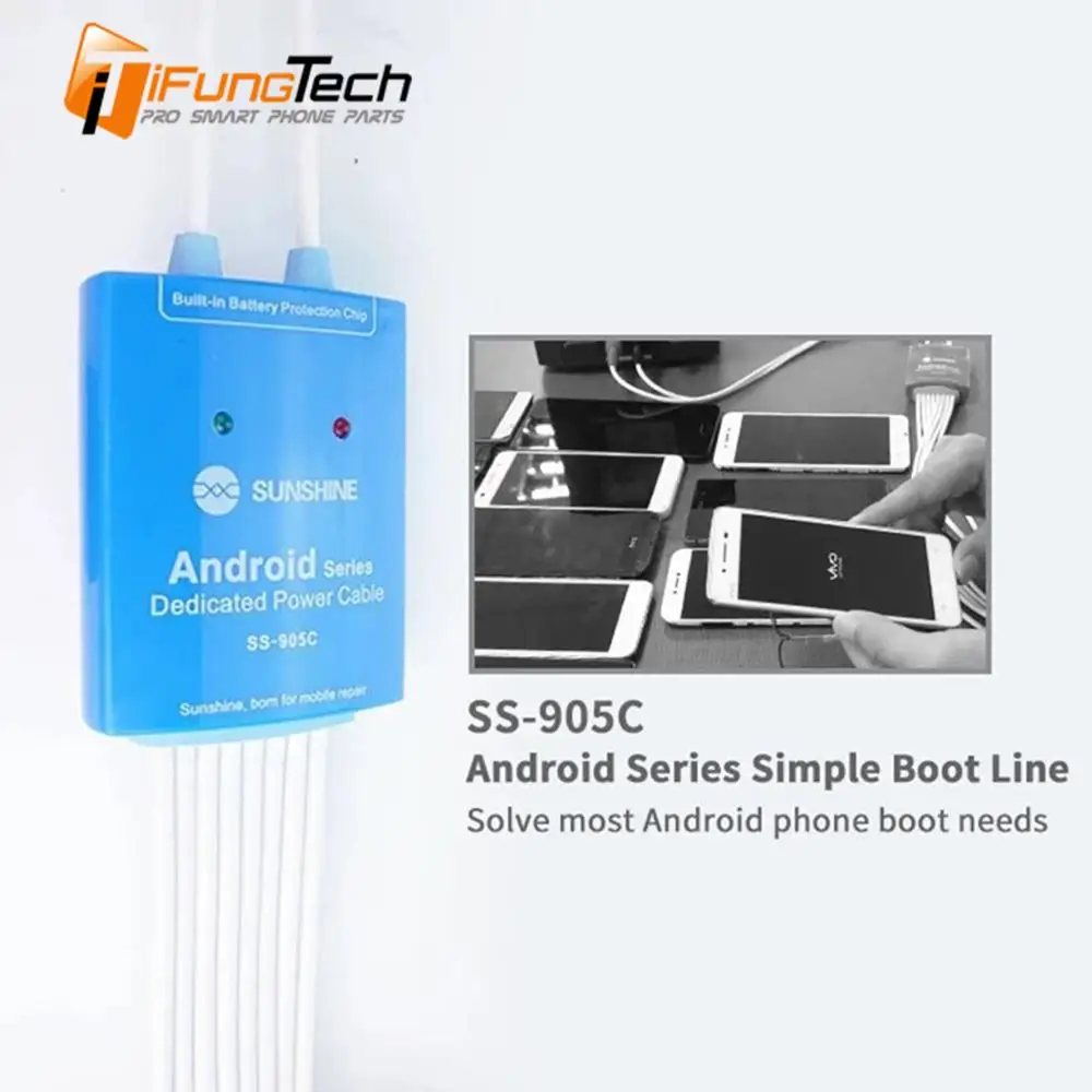 SUNSHINE SS 905C 905A IOS с одной кнопкой управления загрузкой серия ANDROID специальный кабель