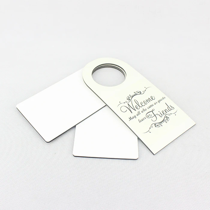 12 шт. Бесплатная доставка индивидуальная сублимационная пустая подвесная