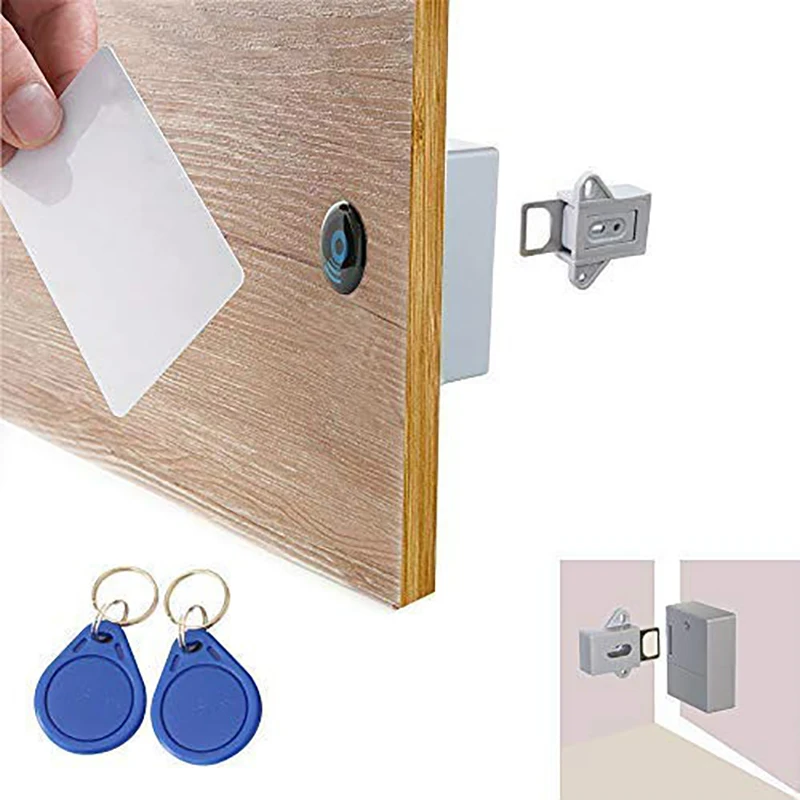 IC Card сенсор цифровой RFID ящик карты замок DIY Электронный шкаф батарея невидимый