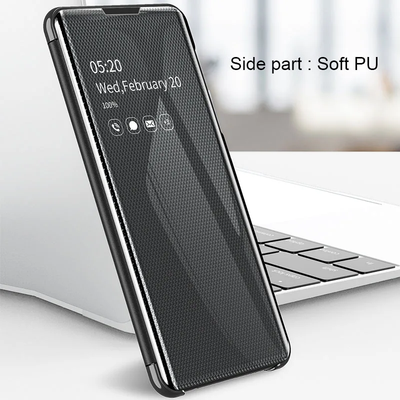 Новый зеркальный флип-чехол для iPhone 6 6S 7 8 Plus X XR XS MAX 11 Pro Max с умным покрытием 4G |