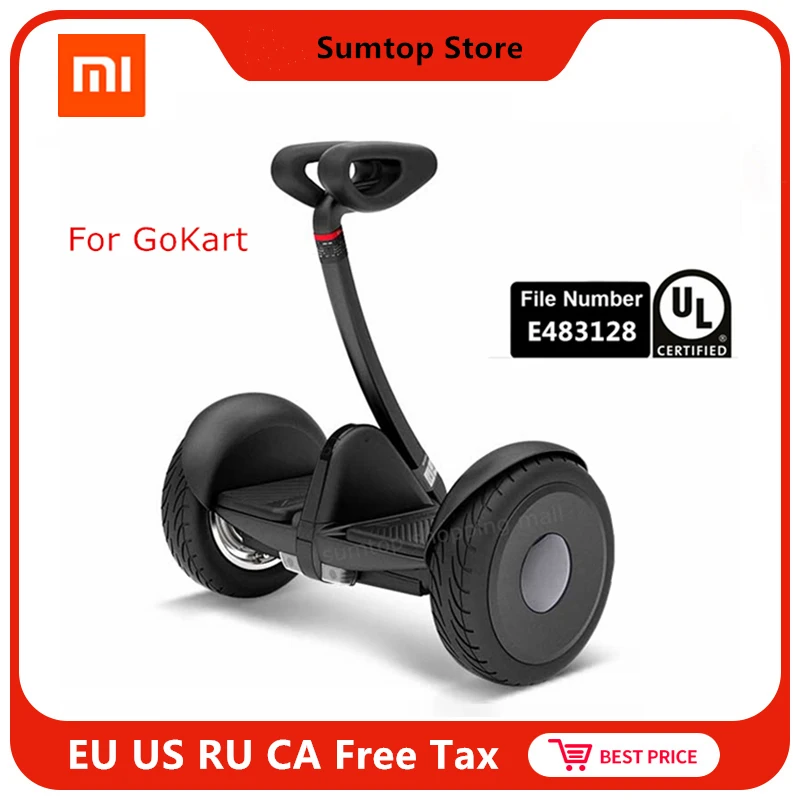 Ninebot Xiaomi Mijia мини самокат двухколесный умный электрический скутер Ховерборд скейтборд для Go kart Kit