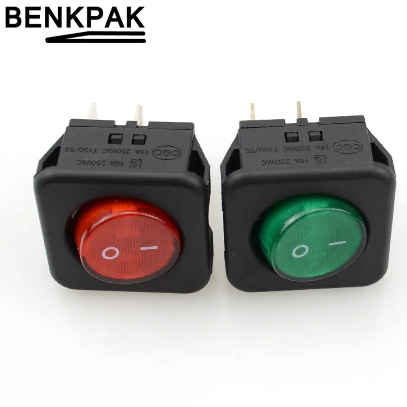 RK1 05 светящийся мини клавишный переключатель лодки 4 контакта|switch switch|switch 4pinswitch