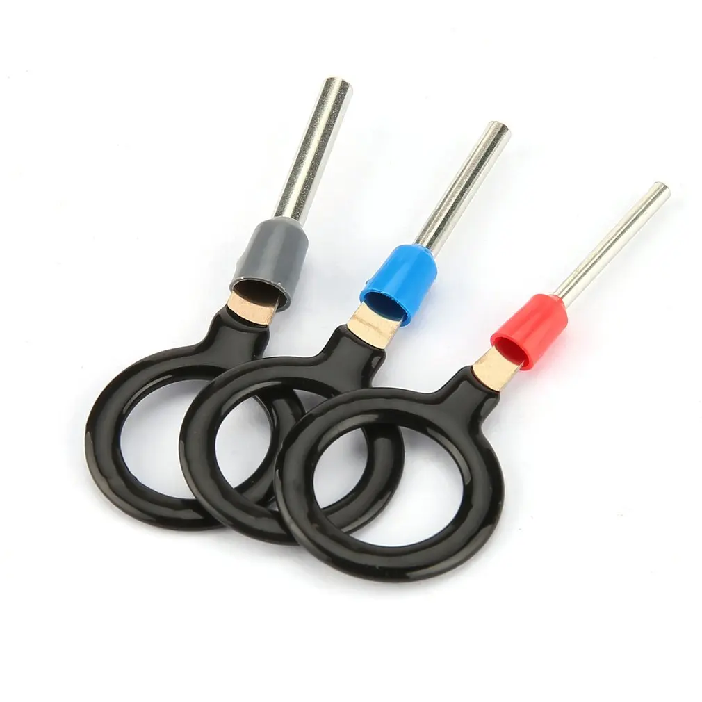 

11pcs Car Plug Terminal Wiring Removal Key Connector Pin Terminal Fast Extractor Tool KFZ Stecker ISO Pin Release Tool Hot