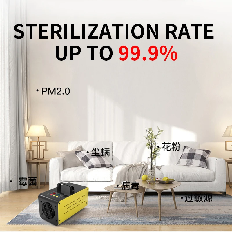 

Ozone air disinfection machine to remove formaldehyde and odor, car space sterilization ozone generator
