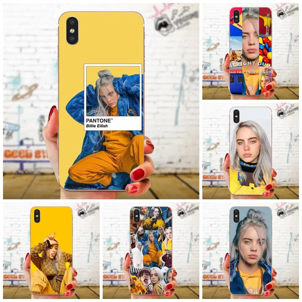 Billie Eilish Singer Star Music для sony Xperia Z Z1 Z2 Z3 Z4 Z5 compact Mini M2 M4 M5 T3 E3 E5 XA XA1 XZ Premium|Чехлы-накладки| |