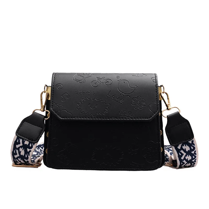 

Fashion Leather Small Messenger Bag For Women New Designer Vintage Ladies Handbag Chain Summer Women Shoulder Crossbody Bag Sac