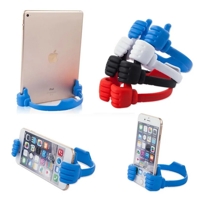 Портативный мобильный сотовый телефон планшет держатель большого пальца