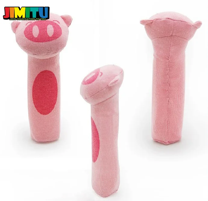 Детские Кольца погремушки в форме животного из мультфильма игрушки для раннего