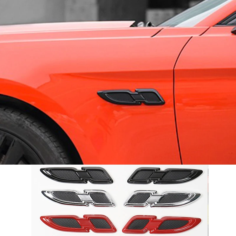 Декоративные вентиляционные отверстия из АБС-пластика наклейки для капота крыла