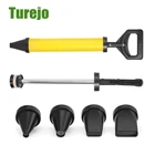 Пистолет для заделки цемента, известь, насос для наведения кирпича, раствор, аппликатор, инструменты для наполнения раствора с 4 насадками для эпоксидной смолы