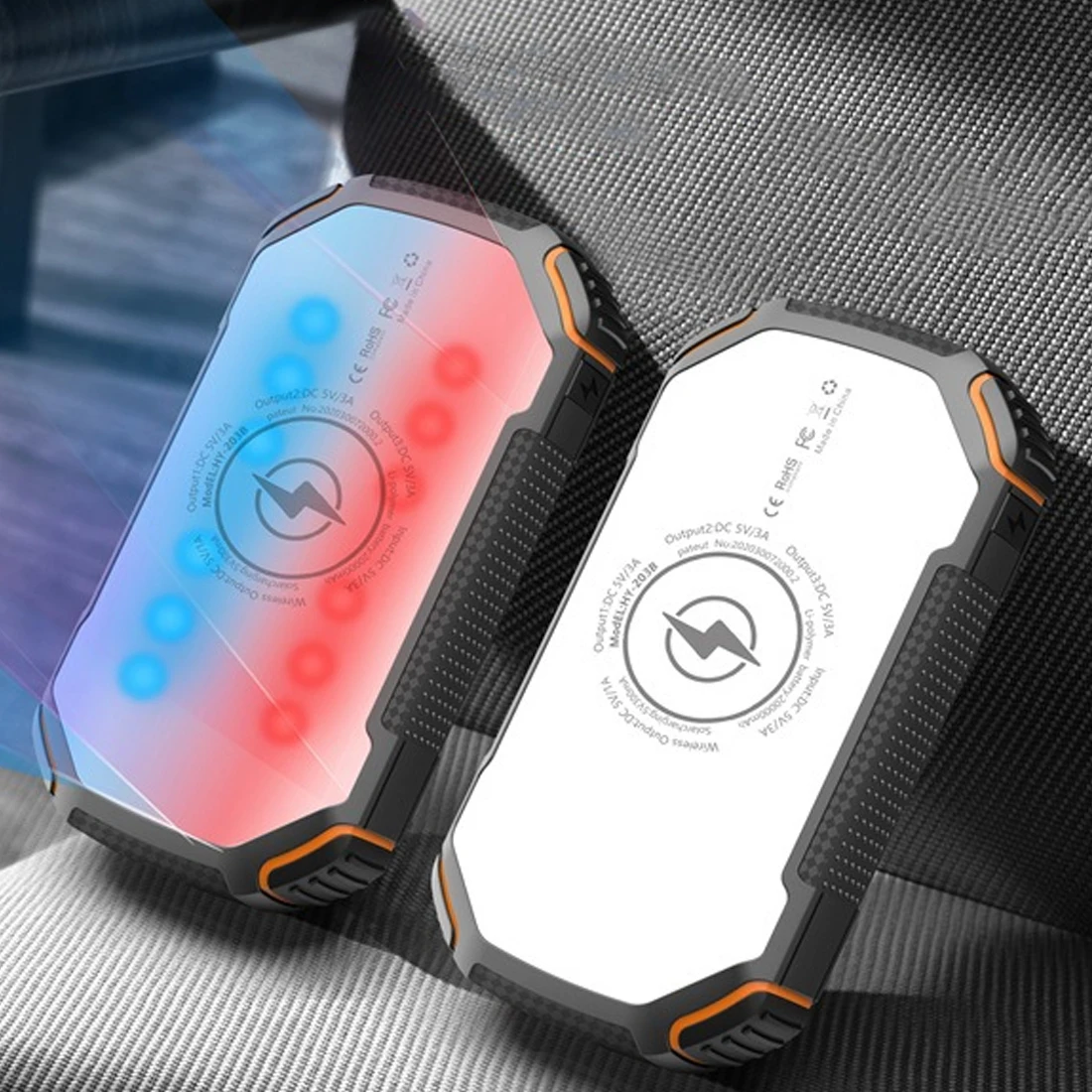20000 мА/ч 18 Вт PD Быстрая Зарядка Power Bank портативный внешний аккумулятор