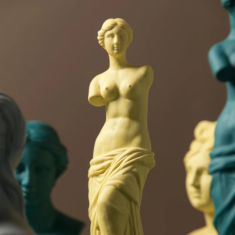 Европейский Стиль сломанная рука Venus Керамическая скульптура декор мифический