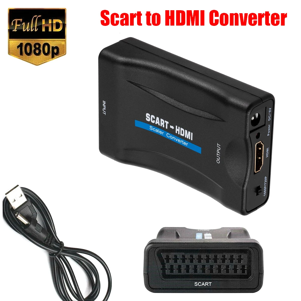 1080P SCART  HDMI, HD , ,     USB-