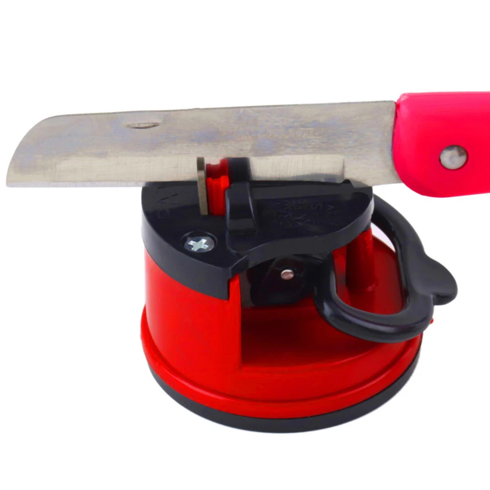 1PC Metal Knife Sharpener Scissors Grinder Non-slip Suction Chef Kitchen Sharpening Tools for Gardening Shears Lawnmower Blades | Дом и сад