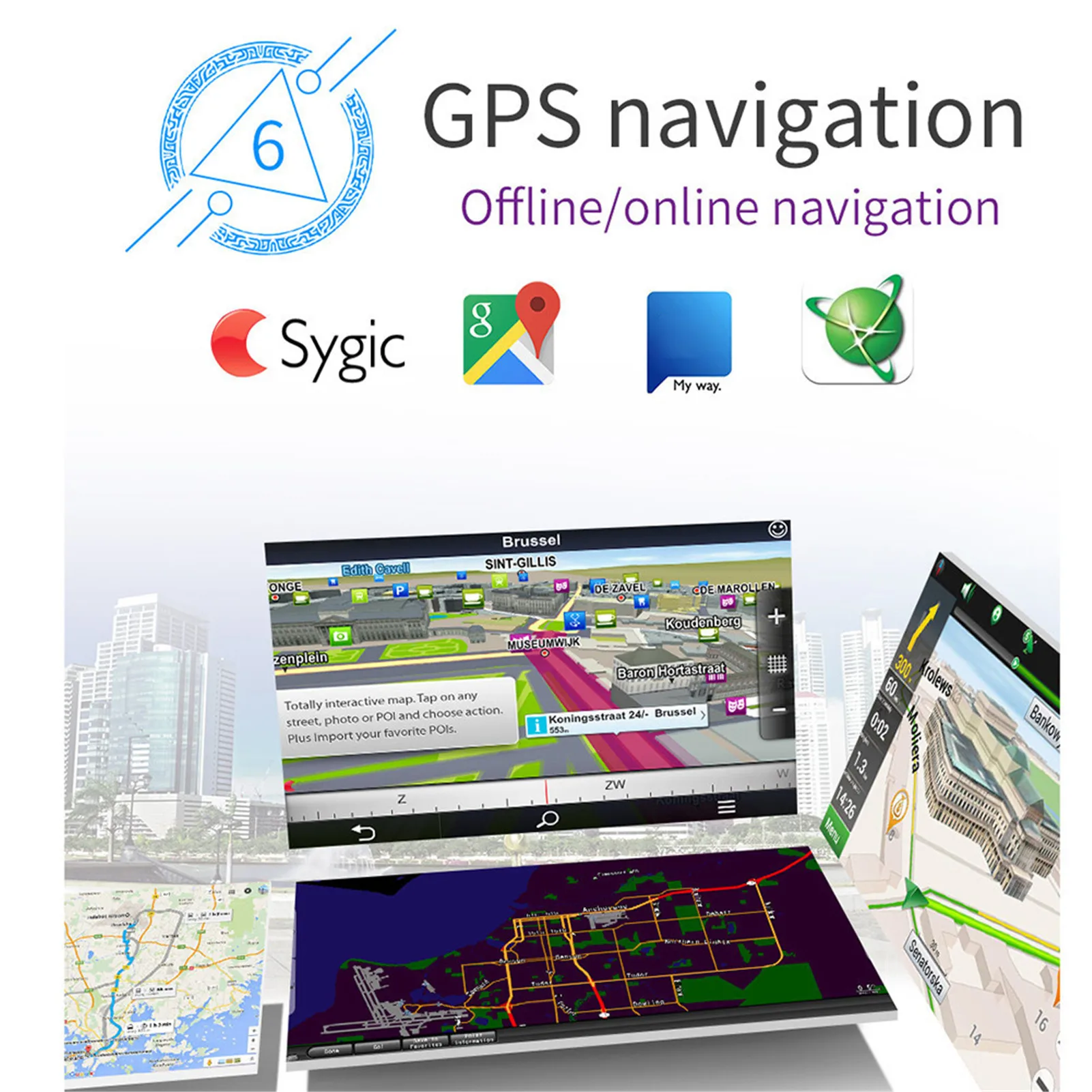 Автомагнитола 2 Din на Android 10 1 мультимедийный видеоплеер стерео GPS-навигация Wi-Fi