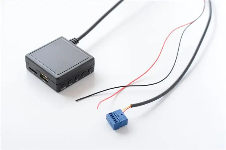 Автомобильный Bluetooth 5 0 беспроводной HIFI Aux микрофон адаптер TF USB флэш накопитель