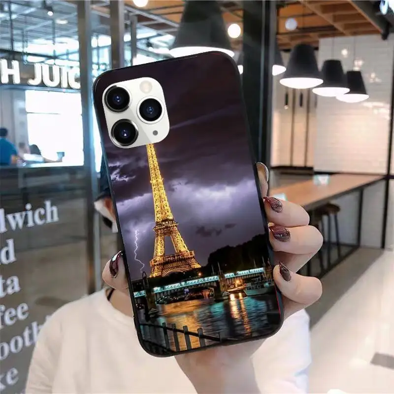

Eiffel Tower Phone Case for iPhone 11 12 pro XS MAX 8 7 6 6S Plus X 2020 XR Mini