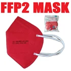 Маска FFP2 с фильтром для лица, 5-слойная маска для защиты от пыли, fpp2