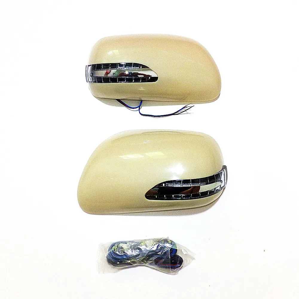 Светодиодный зеркальный светильник для Toyota Prius Wish Mark X Reiz Passo Sirion|led mirror cover|prius