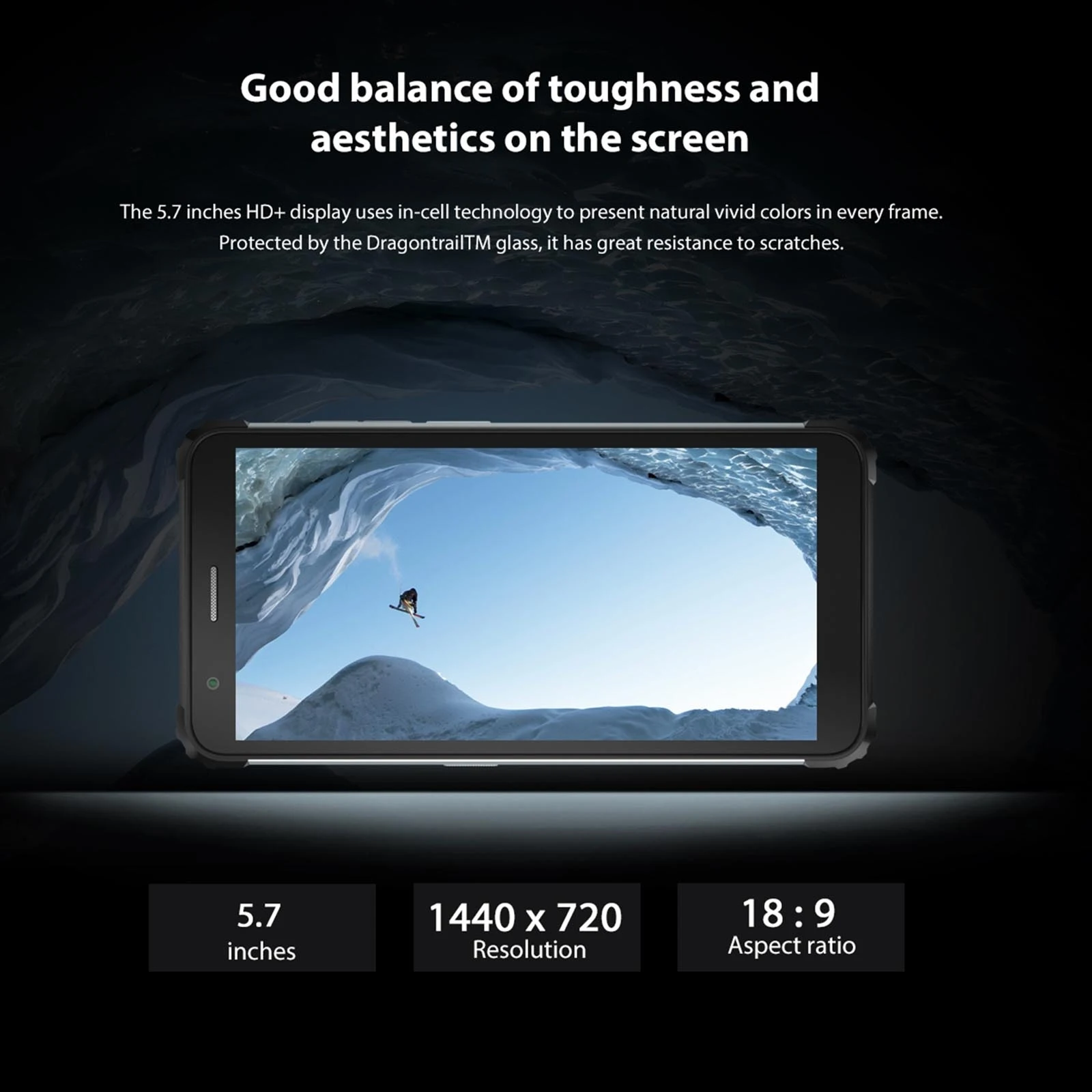 Смартфон Blackview BV6600 Pro 4 + 64 ГБ экран 5 7 дюйма Helio P35 восемь ядер Android 11 NFC | Мобильные