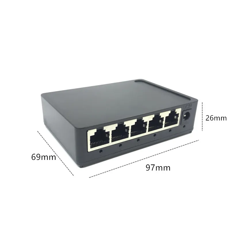 Сетевой коммутатор с 5 портами Gigabit Ethernet 10/100 Мбит/с | Компьютеры и офис