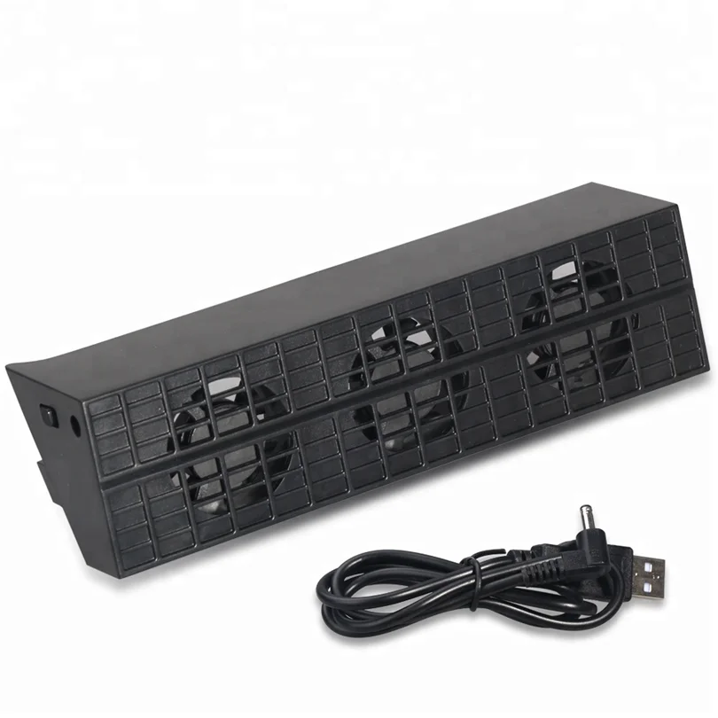 TP4-896 вентилятор охлаждения для PS4 Slim консоли вытяжной кулер с 4 Порты и разъёмы