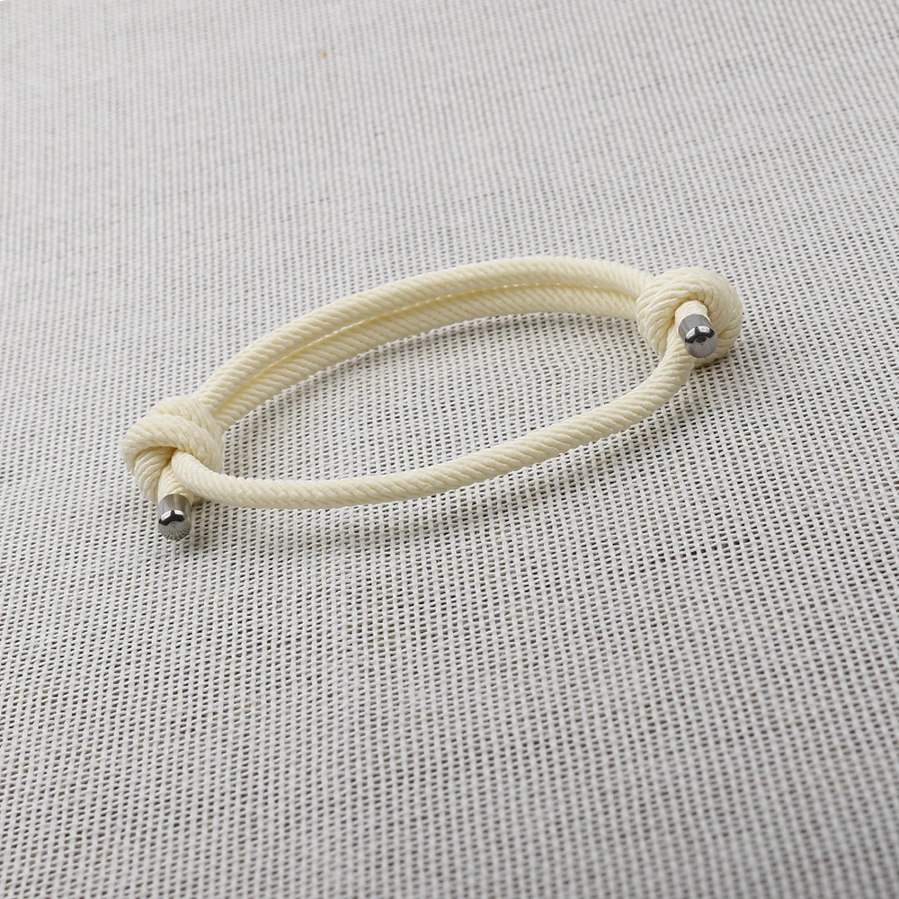 Браслеты из нержавеющей стали для мужчин и женщин изящные анклеты с плетением