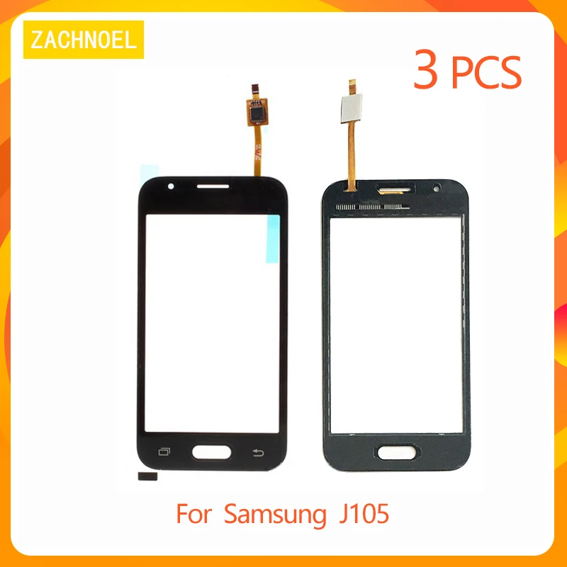 3 шт. сенсорный экран для Samsung Galaxy J1 Mini SM J105F J106 дигитайзер Переднее стекло экранная
