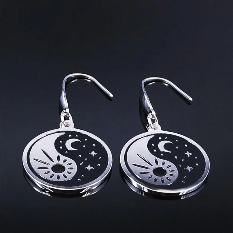 2021 Инь (железная Гуаньинь) Ян сплетен от солнца в луна из нержавеющей стали Малый