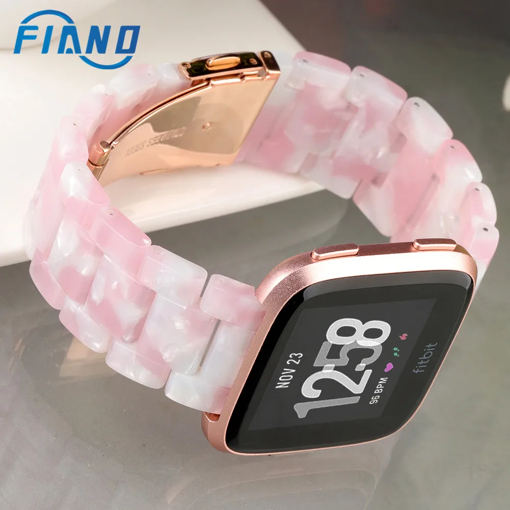 Ремешок для часов из смолы для всех Fitbit Versa/Versa Lite Edition/Versa Special Edition ремешок с пряжкой для наручных часов ремни браслет