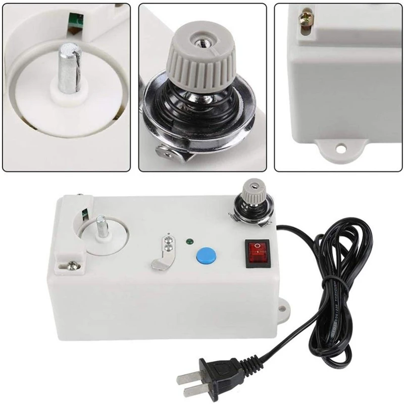 

Portable Automatic Bobbin Winder for Large Capacity Sewing Machine US Plug