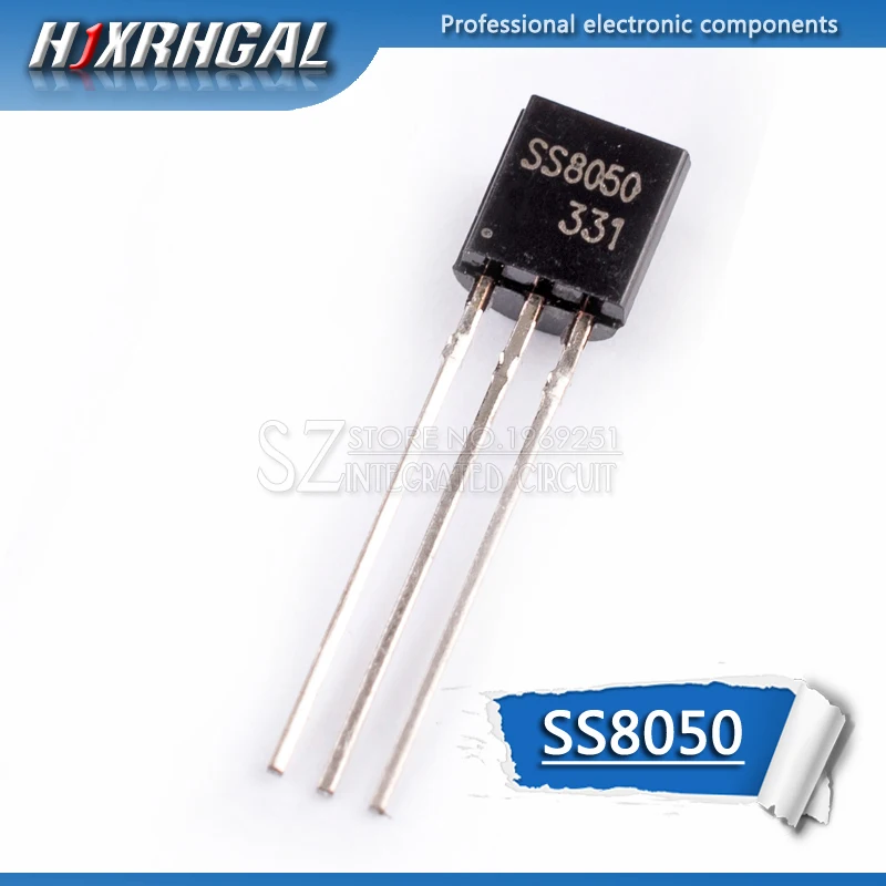 Триодный транзистор SS8050 TO-92 8050 TO92 1 шт. | Электронные компоненты и принадлежности