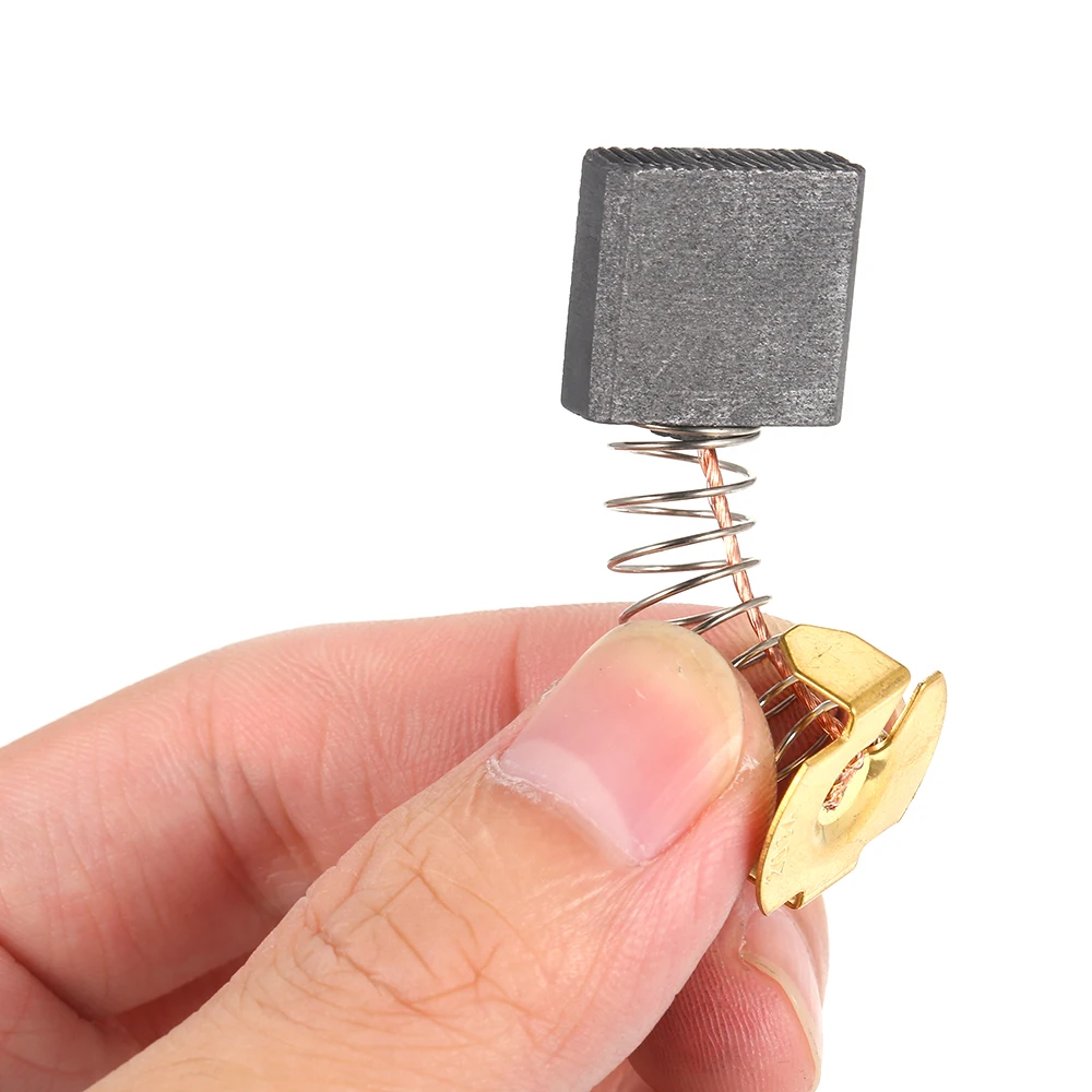 10 PCs Electric Drill Carbon Brush Spare Part with 25mm Spring and Copper Core for Generic Tool Motors Rotary | Инструменты