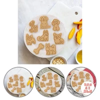 unique baking mould stencils easy clean safe clear texture cookie molds cookie molds cookie cutters 8pcsset