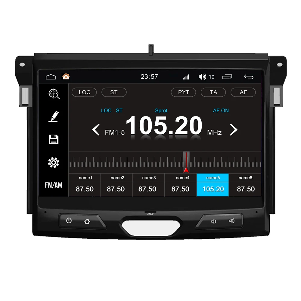 RoverOne Android 8 0 Автомобильная Мультимедийная система для Ford Ranger Everest 2015 2016 2017 Радио