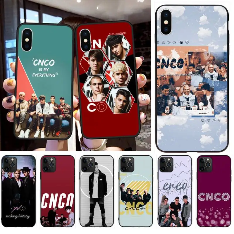 CNCO Кристофер Велес Жесткий DIY окрашенные Bling Телефон чехол для iPhone 11 pro XS MAX 8 7 6 6S Plus