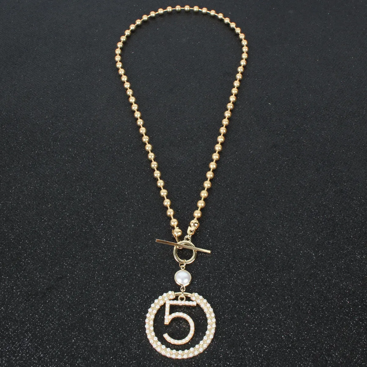 Женская цепочка на свитер модная и универсальная из сплава с цепочкой подвеской