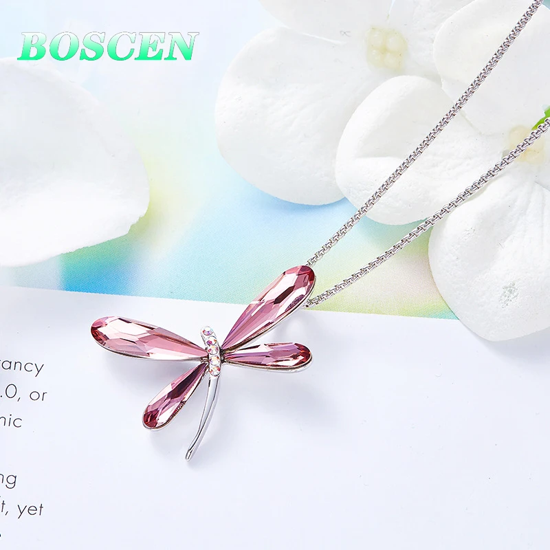Ожерелье с подвеской BOSCEN для женщин и девочек подарок на день рождения День