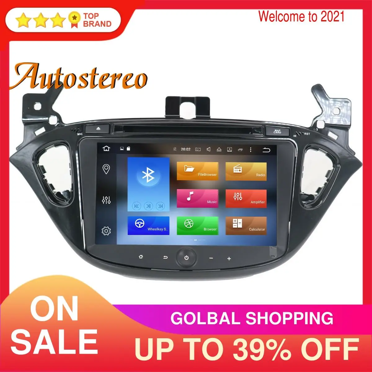 

Android 10.0 4+64GB PX5/PX6 Car DVD Player GPS Navigation For Opel CORSA 2010+ Auto Radio Stereo Head Unit Multimedia Player DSP