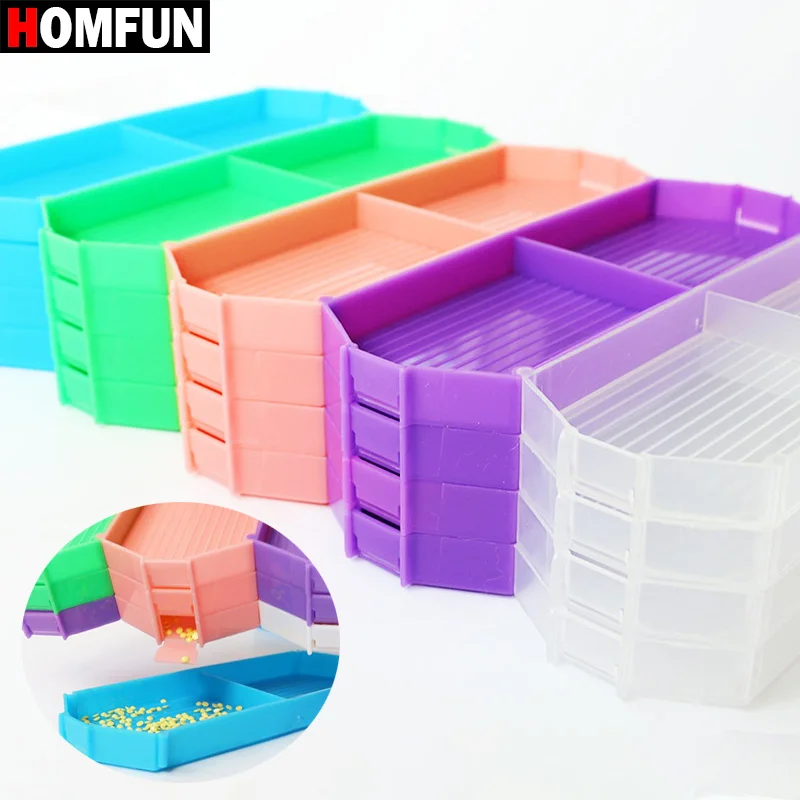 Набор для алмазной вышивки HOMFUN Большая пластиковая тарелка-лоток большая