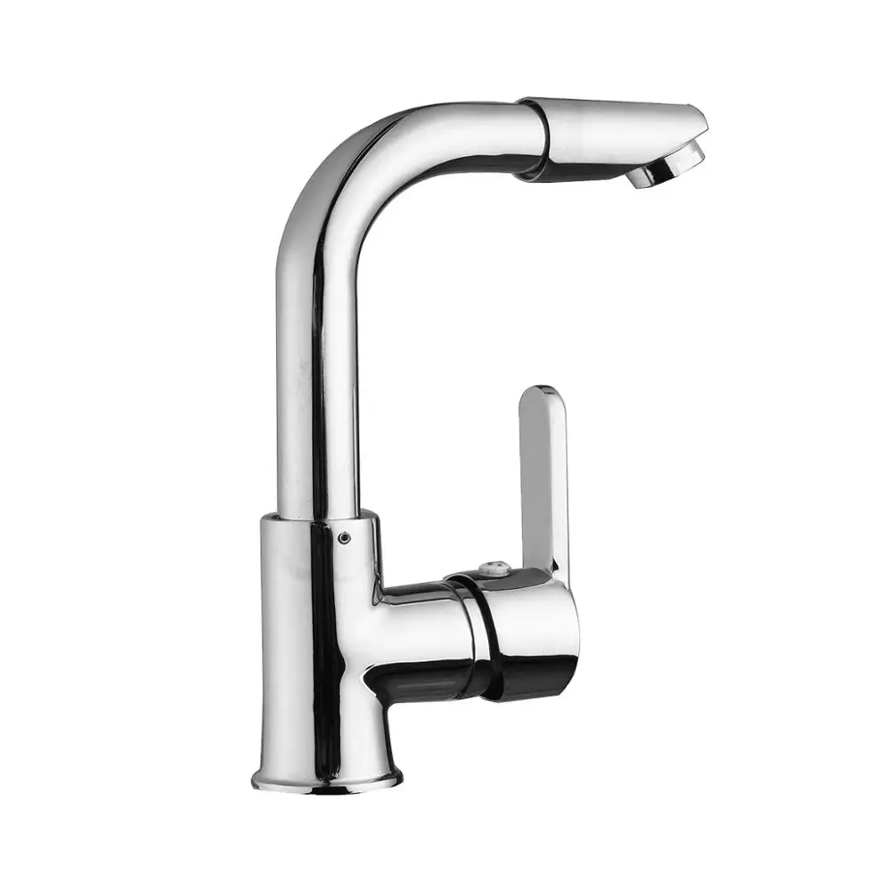 Смеситель для раковины из цинкового сплава Вращающаяся ручка устойчивый к