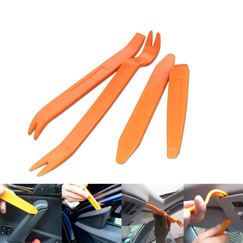 Новинка 4 шт./компл. портативный автомобильный прибор для снятия панели радио